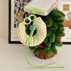 Japanese & Korean Color Block Plaid Handmade C-Shaped Wrist Accessory Ornament
