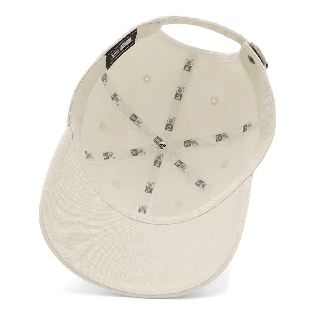 New Era Casual Classic Cap Free Handwritten Exclusive to and Casual New Era BB UV Trendy Functional Hat (14712463, NER36C2252), Ivory/White, Logo,