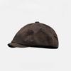 Printless Hat, Retro Beret, Women's Summer Star Anise Forward Hat, Versatile, Trendy Literary and Artistic, Positive and Negative Can Wear Peaked Caps