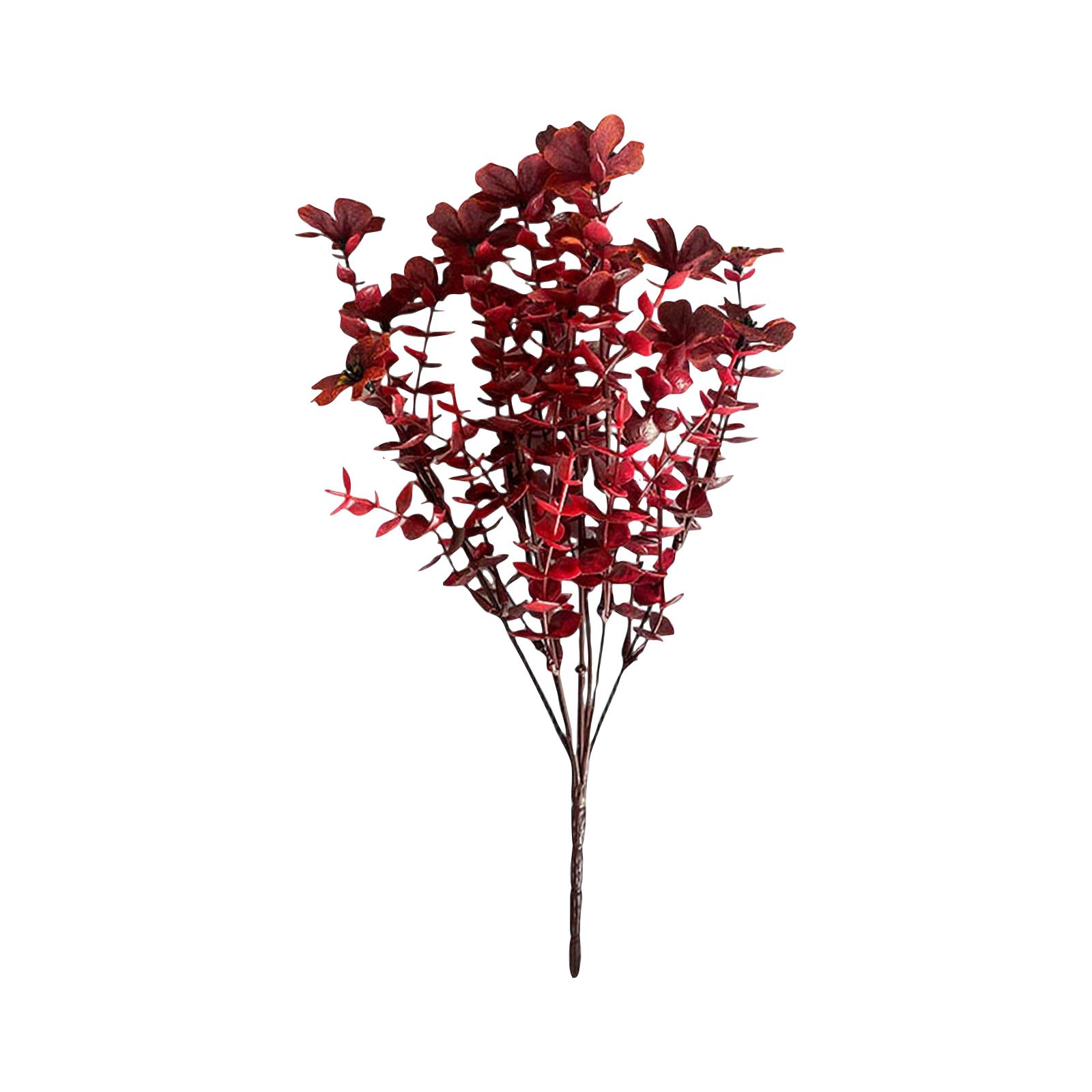 

Artificial Flowers Outdoor Fall Imitation Green Plants For Porch Planters Thanksgiving Decoration - Fake Plants For Garden, Fireplace, Front Door One Size