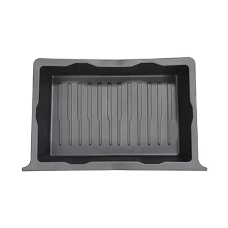 Underseat Storage Box for Tesla Model Y 2021-2024 Seats Drawer TPE Hidden Storage Tray Push Pull Car Organizer Car Accessories