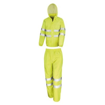 SAFE-GUARD von Result Unisex Erwachsener Wasserdichter Hi-Vis Anzug