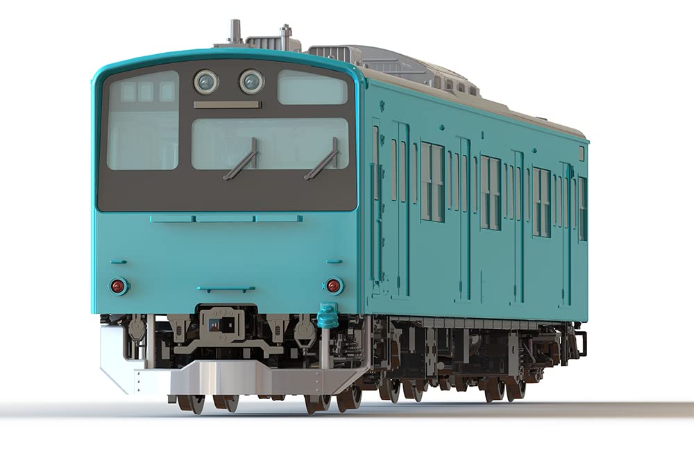 PLUM 1/80 Scale JR East 201 Series DC Electric Car Keiyo Line Kuha 201 & Kuha 200 Display Model, Unpainted Assembly Plastic Kit, PP131