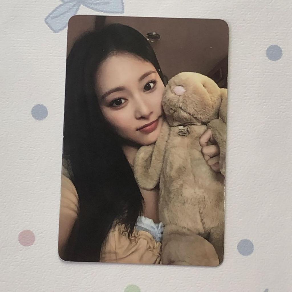 [USED] TWICE Tzuyu With YOU-th Pre-recorded Sanok Trading Card