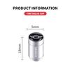 4Pcs 3D Styling Car Wheel Tire Valve Caps Stem Cap Accessories For MINI Cooper JCW WORKS R55 R56 F55 F56 R57 R58 R59 R60 dymfu11