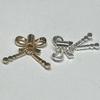 High Color Retention Pearl Bead Bow Pendant for DIY Handmade Accessories
