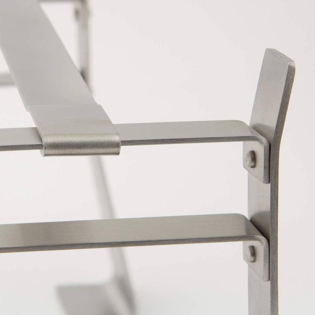 Endo Shoji Commercial Grill Stainless Made in DYK35 Stand, 18-0 Steel, Korea,