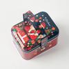 Christmas Gift Tin Box Cartoon Santa Claus Merry Christmas Tinplate Boxes Xmas New Year Candy Cookie Packaging Boxes Decorations