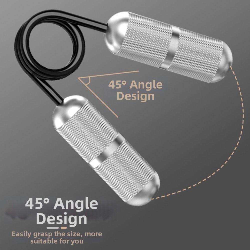 Light Weight Grip Strength Trainer High Strength Metal Hand Gripper Portable Grip Strengthener Gym