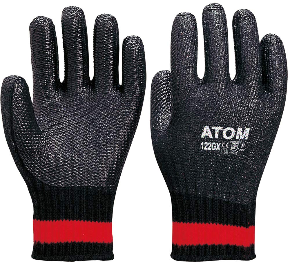 Atom Rubberized Kurobee 3 Pairs Free Size
