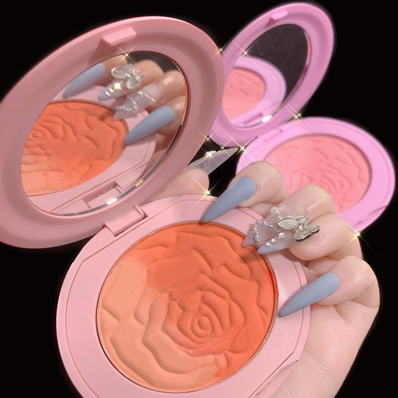 

Макияж загадочного цвета, румяна, жизненная сила персика, натуральный нюдовый макияж для улучшения цвета лица студенток, доступные румяна