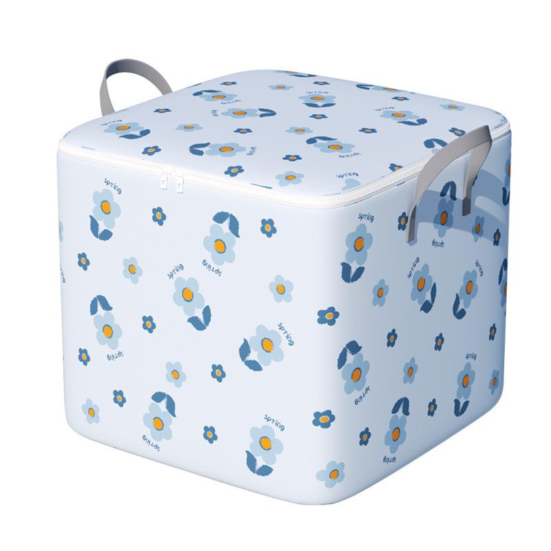 Dustproof Large Capacity Storage Bag Quilt & Clothes Organizer With Zipper And Handles For Closet Foldable Clothes Storage Bag Quilt Organize Cases