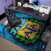 Argentina Football club Printed Office Carpet Chair Cushion  Entryway Rug, Rugs for Living Room, Bedroom Christmas gifts