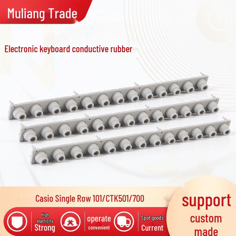 Casio Keyboard Conductive Silicone Rubber for 101/CTK501/700 Models Conductive Rubber