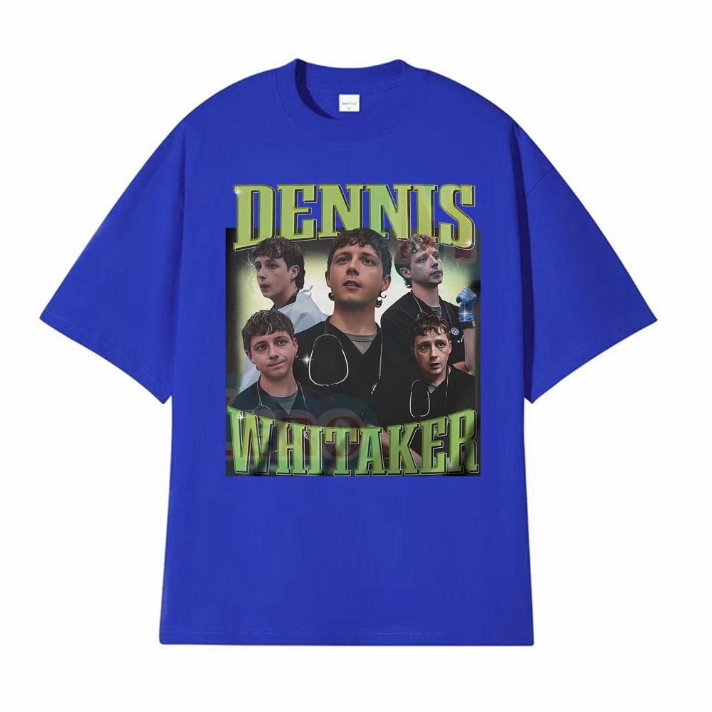Dr Dennis Whitaker Unisex Print T Shirts Unisex Women Fashion Summer Short Sleeve T-shirt High Quality Oversized T Shirt Streetwear