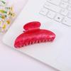 Korean Style Starry Sky Acrylic Hair Claw for Women, Glitter Candy Color Clip Ornament.