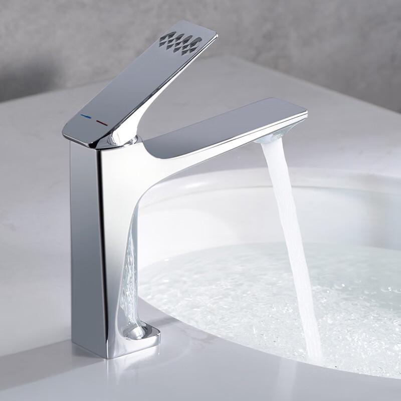 Light Luxury Copper Basin Faucet
