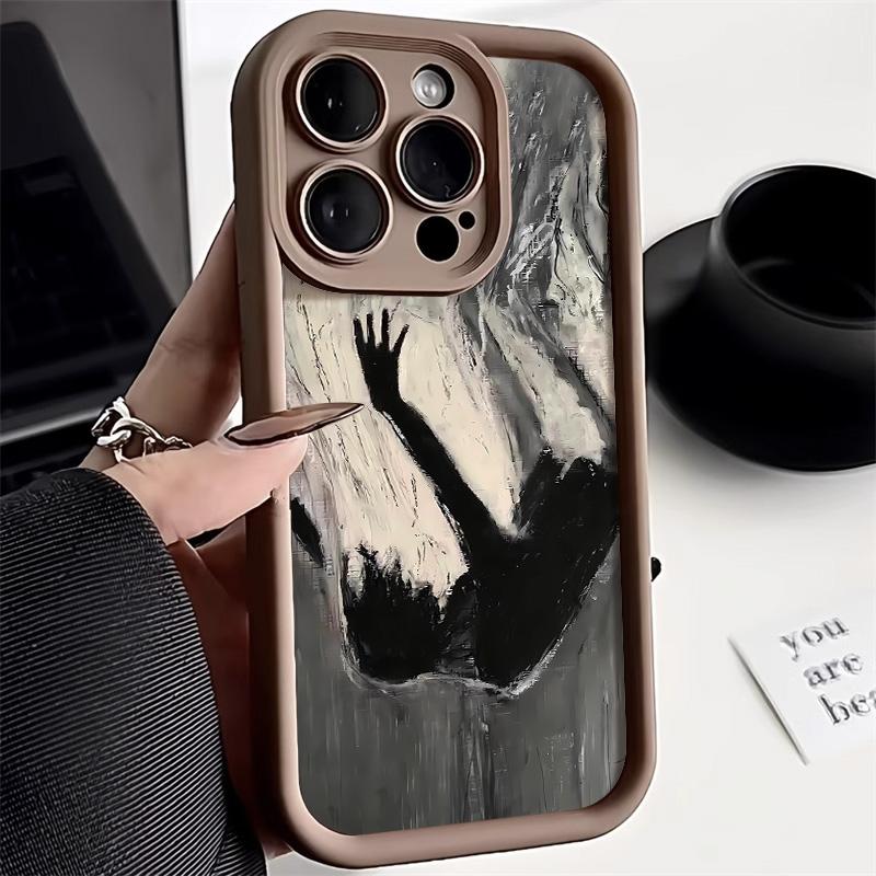 Art Oil Painting Phone Case For Samsung Galaxy S25 Ultra S24 FE S23 Plus S22 S21 FE S20 FE Shockproof Soft Silicone Funda Cover