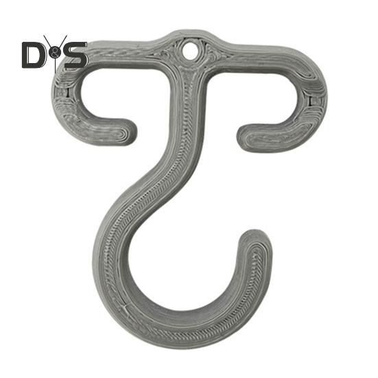 

1/5 шт., уличный крючок, простая установка, защита от ржавчины, подвесной крюк, прочный, выдерживающий нагрузку, устойчивый к деформации крюк 1pc