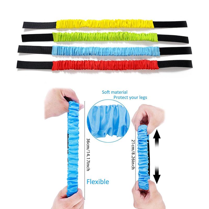 Two-Person Three-Legged Rope Tied Foot Running Game Competition Sport Outdoor Toy Children'S Parent-Child Interactive Sense Game