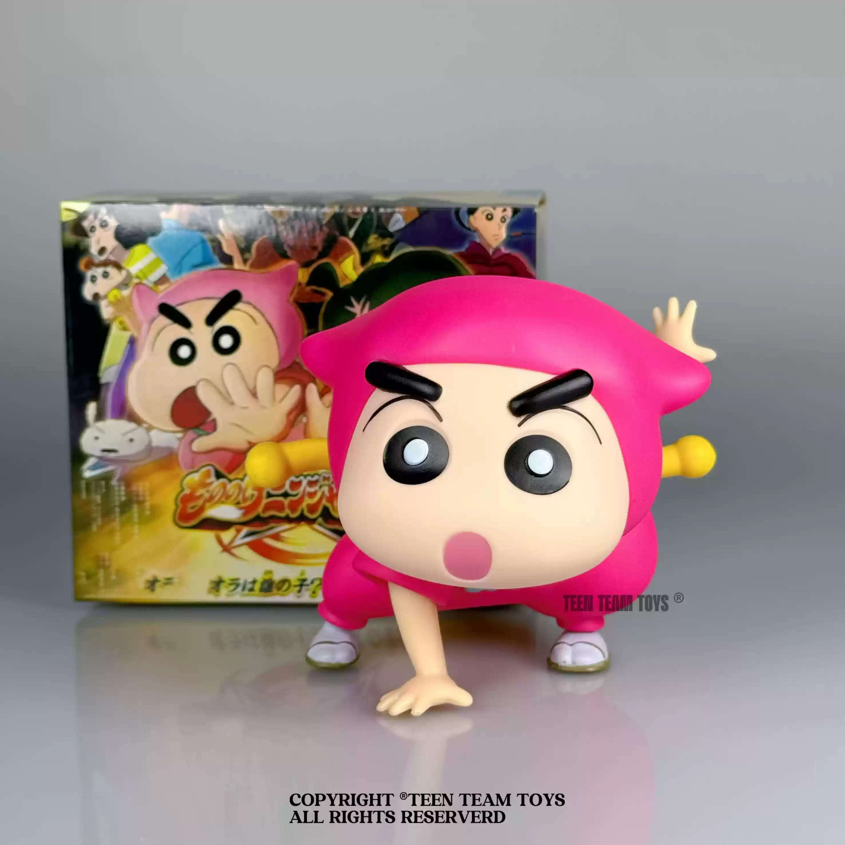 Crayon Shin-Chan Series Ninja Shin-Chan Spring Defense Team Figurine Gift
