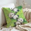 Cushion Cover  Linen  SkinFriendly Soft Decorative Case For Sofa Home Decor Cartoon Drawing Animal Pillow cover