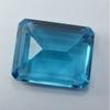Lab-Created Teal Sapphire 39.58 Ct CERTIFIED Emerald Cut Blue Loose Gemstone S-98795498