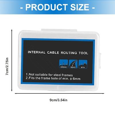 Magnetic Brake Cable Installation Tool Portables Bicycles Brake Line Installation Aluminum Bike Frame