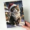 2026 Christmas Countdown Advent Calendar 3D PVC Ornament Decorative Hanging Figurine Home Holiday Display