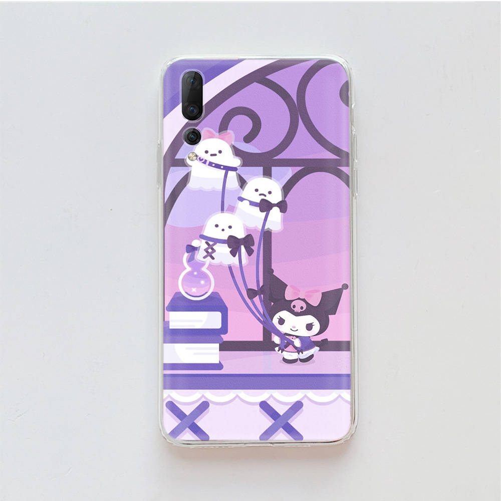 Transparent Case for Samsung A04 A14 A23 M33 M53 Realme 10 9 C35 C55 VIVO X80 Infinix Hot 30 Note 11 Tecno Spark 8P Pro L-15 Kuromi