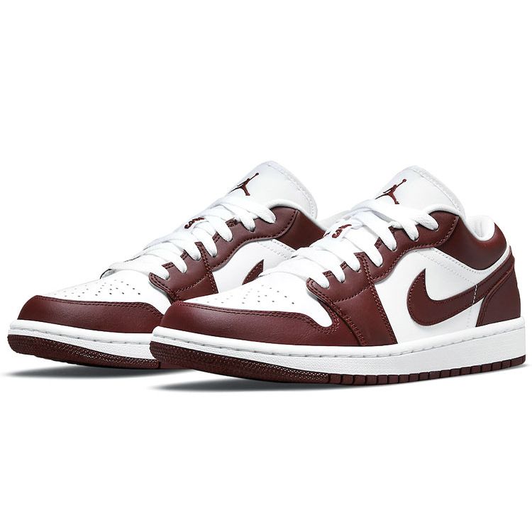 Air Jordan 1 Low Bronze Eclipse Women Sneakers Brown White DC0774-116