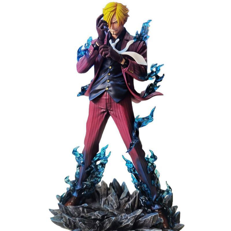 Anime Figures One Piece Sanji Action Figures Pvc Statue Desktop Ornaments Collection Toys Gifts Gk Model for Boys Birthday Gifts