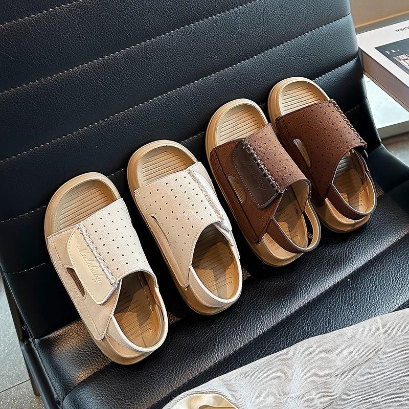 Kids Casual Soft Bottom Roman Sandals For Boys And Girls