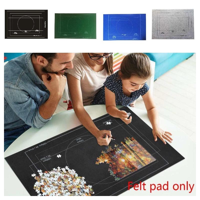 Stylowa I Prosta Mata Do Przechowywania Puzzli z Filcu Mata Do Gry DIY Dla Dzieci Materiał Plastikowy