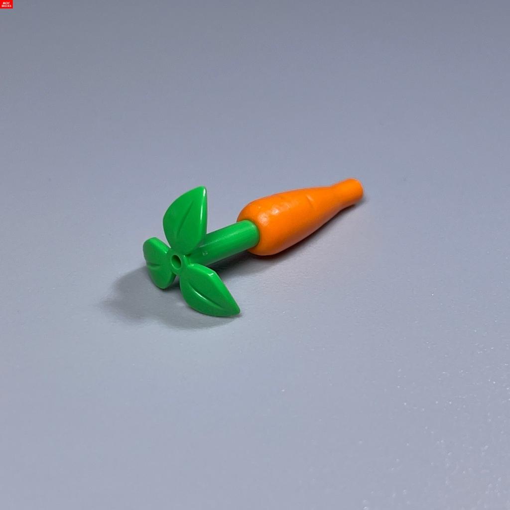 Non-Toxic 20Pcs/Lot Moc Bricks 37695 Plant Stem With 3 Leaves And Bottom Pin City House Garden Buildings Blocks Accesories Chilren'S Toys