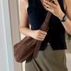 Retro Knödeltasche für Damen Neue Mode Schulter-Umhängetasche Herbst Winter Vielseitige Lässige Handtasche