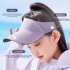 Quick-dry Kids Sunshade Hat Seamless Children's Sunscreen Cap Elastic Summer Kid Sunhat  Girls