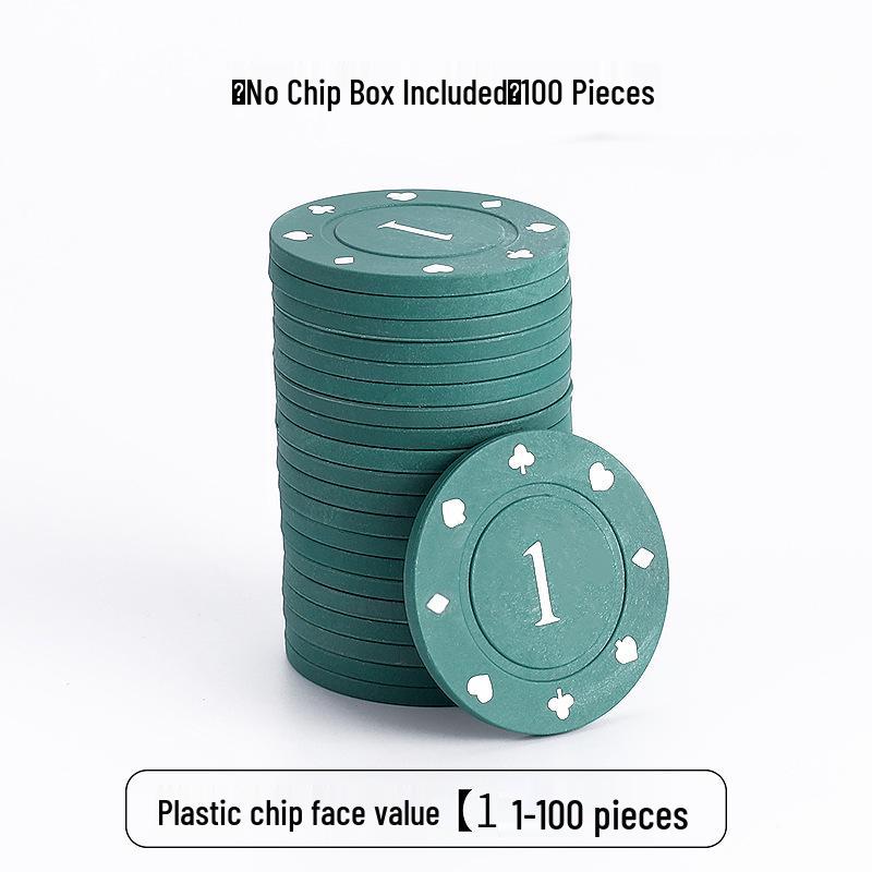 Texas Hold'em & Mahjong Spielchips: Spezielles Münzset für Cardrooms