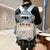 Schoolbag cute cartoon backpack female junior high school student primary school girl Korean version college style cat backpack class schoolbag female