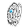 925 Silver Wedding Rings For Women Girl 'S Stackable Ring For Engagement Party