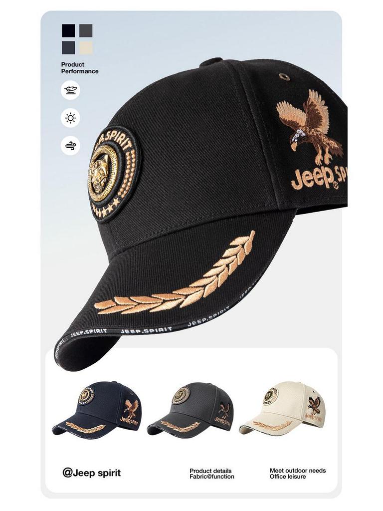 Gorra de Béisbol de Algodón Cuatro Estaciones JEEP SPIRIT A0929