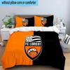 Lorient Crest Design 3PCS Bedding set,Ideal for1pc Duvet Cover And 2pcs Pillowcases Perfect for Christmas gift,Ideal for Bedroom, Dormitory