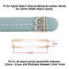 Decoration For Apple watch ultra 2 band 10 9 11 Diamond Jewelry Charms Accessories samsung/Huawei/amazfit strap 20/22mm Bracelet
