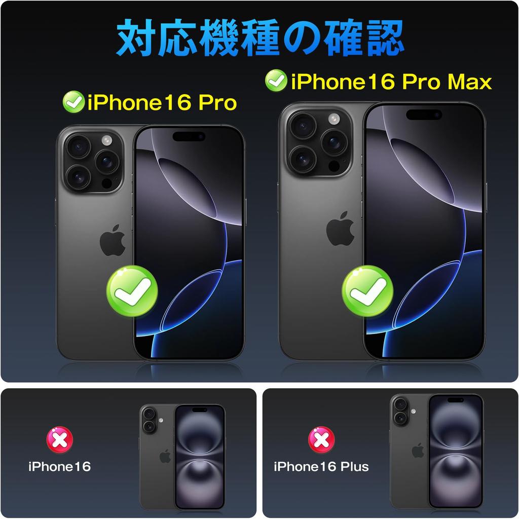 AUNEOS Camera Protection for iPhone 16 16 Pro Max Camera Film Pack of Compatible with iPhone 16 Pro Lens 9H Tempered Black Ultra High Overexposure