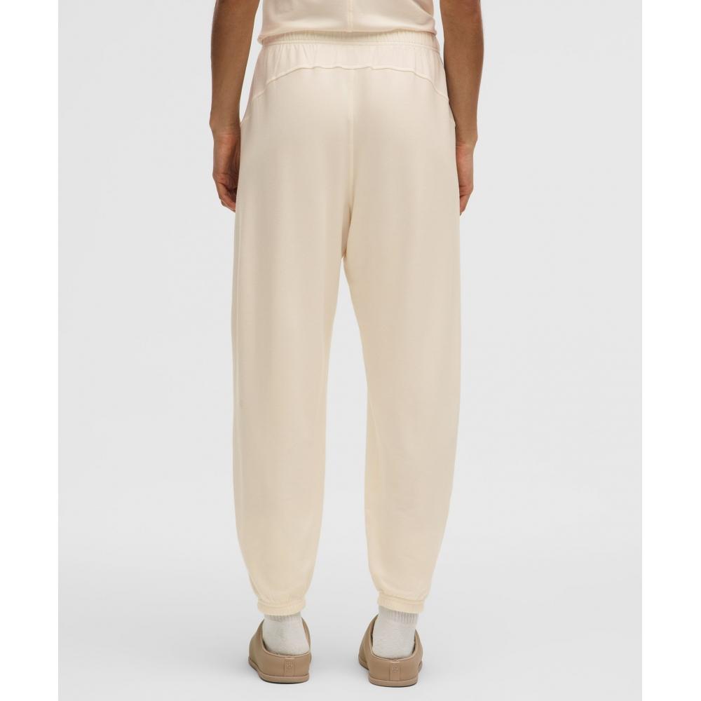 Lululemon Becalm Oversized Mid Rise Pant Coconut Ivory