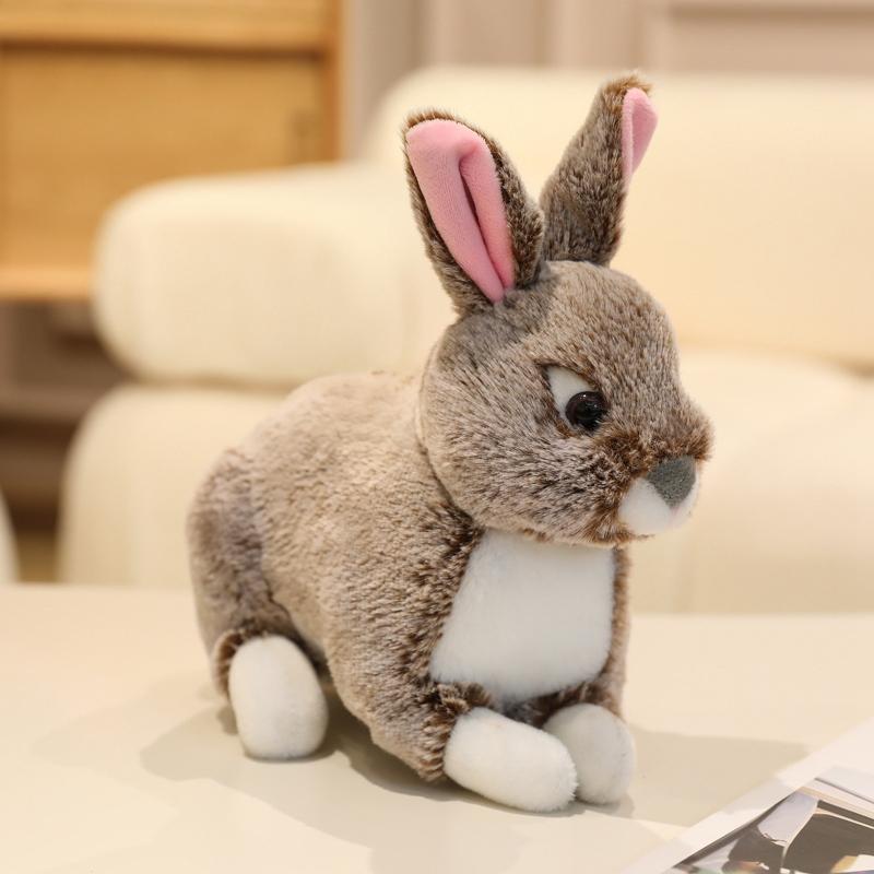 

Cute Simulation Rabbit Plush Toy, Cartoon Stuffed Doll, Car Pillow, Home Decorative Comfort, Birthday Festival Gift 20cm