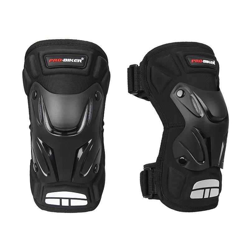 Motorcycle Knee Pads Protective Gear Riders Winter Windproof Warm Cycling Safety Equipment Adult Black