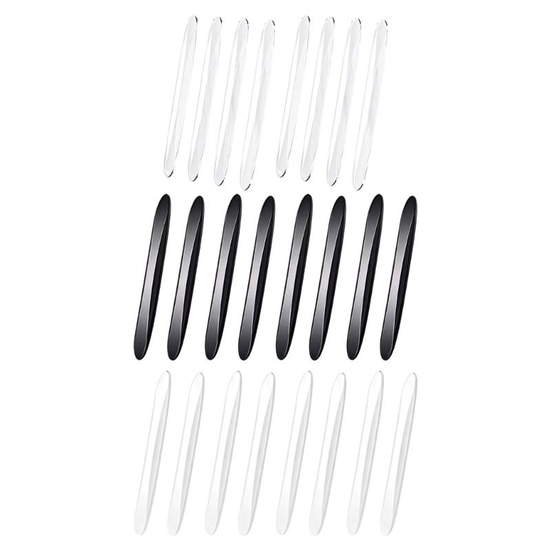 Vehicle Door Edges Guard Strips, Flexible PVC Door Bumper Protectors with Peels-and-Stick Setups for Everyday Car Owners