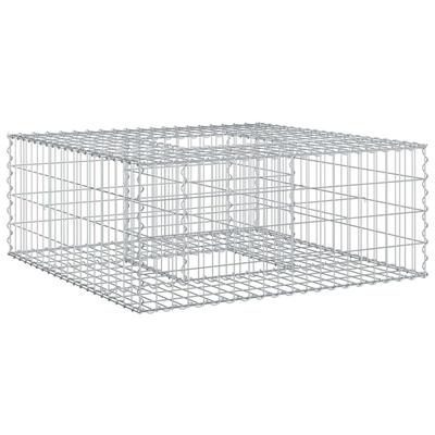 Gabion Raised Bed Silver