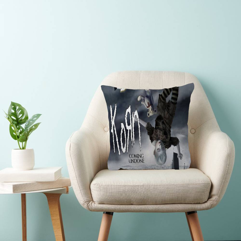 K-Korn Metal Band Personalisierte Bildtext Heimdeko Kissen Haushaltsgeschenke 45X45cm